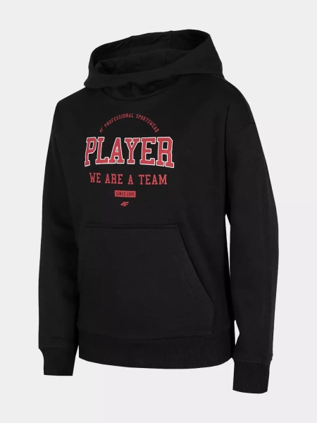Bluza dziecięca z kapturem 4F HJZ22-JBLM006-20S