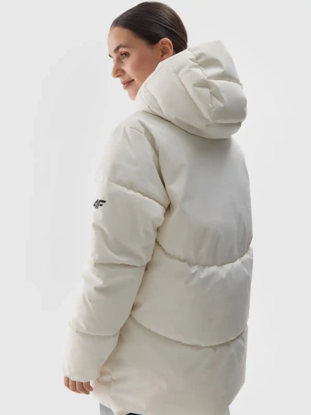 Kurtka damska zimowa puchowa 4F 4FWAW24TDJAF474-11S