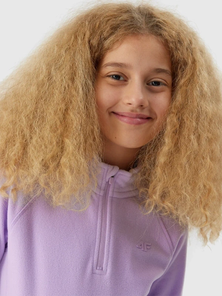 Bluza dziecięca polarowa 4F 4FJAW23UFLEF033-52S 