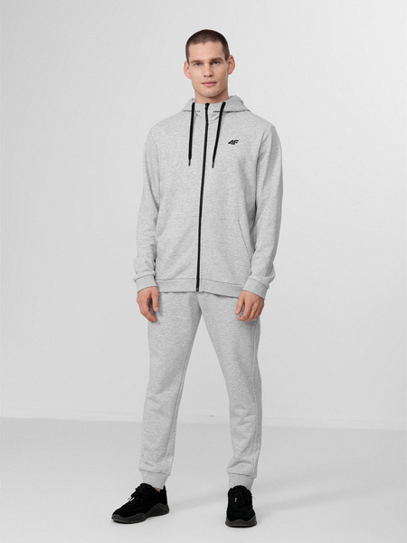 Bluza męska z kapturem rozpinana 4F H4L22-BLM353-27M