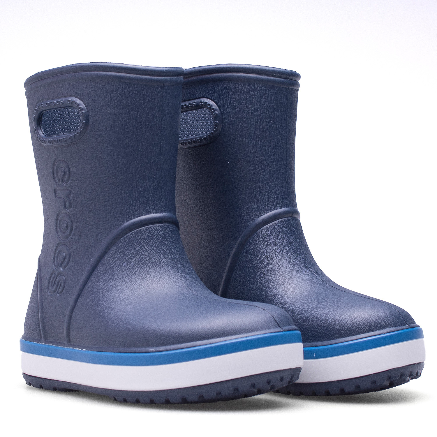 Kalosze dziecięce Crocs Crocband Rain Boot Kids 205827-4KB