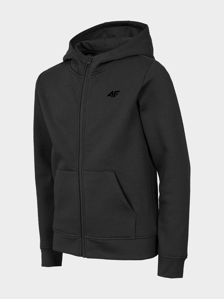 Bluza dziecięca z kapturem rozpinana 4F HJL22-JBLD001-20S