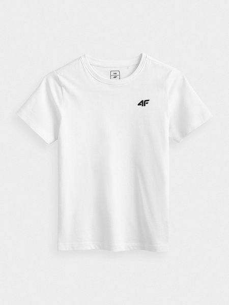 Koszulka dziecięca 4F HJZ21-JTSM002-10S