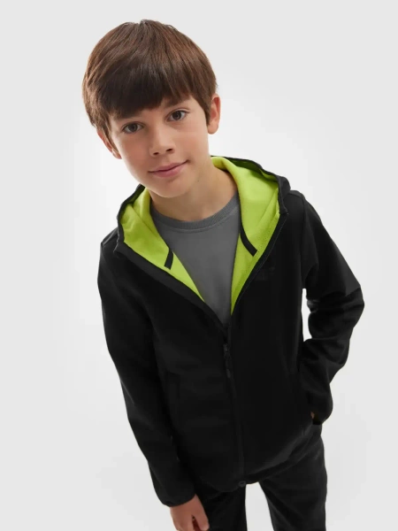 Kurtka dziecięca softshell 4F 4FJWAW24TSOFM269-45S