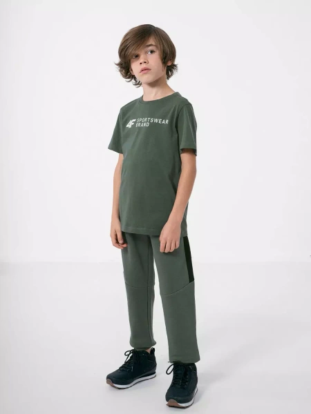 Koszulka dziecięca 4F HJZ22-JTSM003-46S