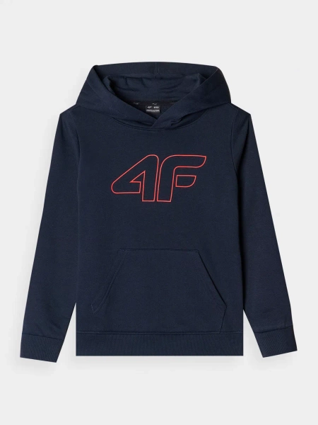 Bluza dziecięca z kapturem 4F 4FJWMM00TSWSM1292-31S