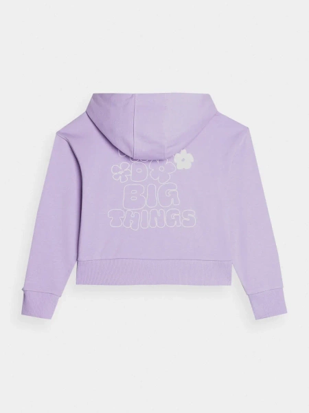 Bluza dziecięca z kapturem  4F 4FJAW23TSWSF645-52S