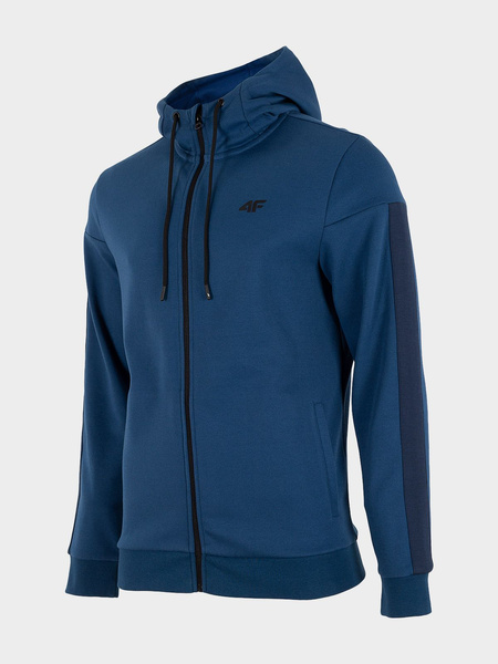 Bluza męska z kapturem rozpinana 4F H4Z21-BLM014-32S