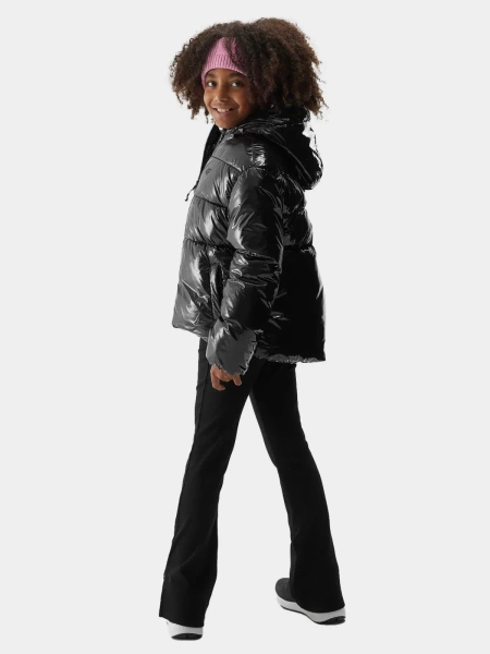 Kurtka dziecięca zimowa puchowa 4F 4FJAW23TDJAF267-21S