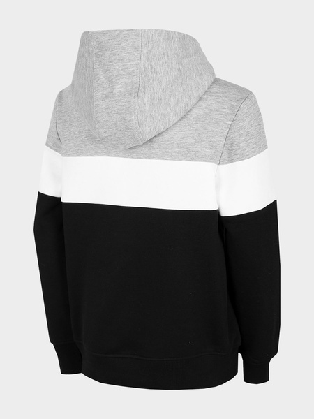 Bluza dziecięca z kapturem 4F JUNIOR HJL22-JBLM003-27M