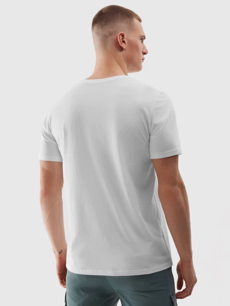 Koszulka męska 4F 4FWSS24TTSHM1283-10S