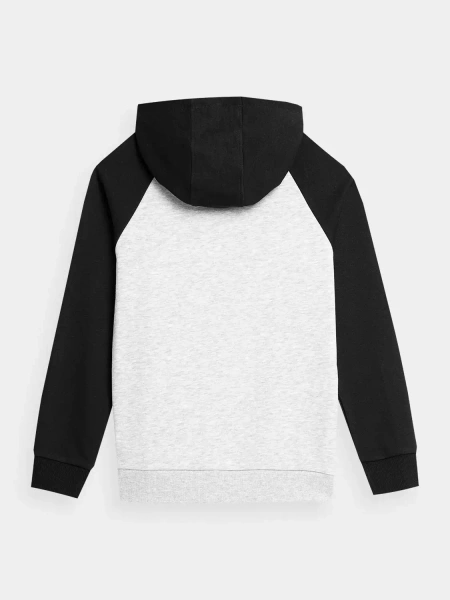 Bluza dziecięca z kapturem 4F 4FJSS23TSWSM221-27M