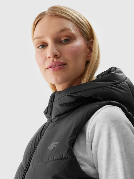 Kurtka damska puchowa bezrękawnik 4F 4FWSS24TVJAF114-20S 