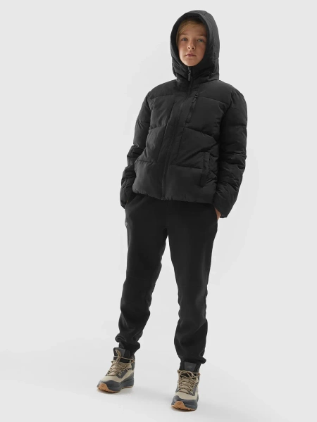 Kurtka dziecięca zimowa puchowa 4F 4FJAW23TDJAM276-21S 