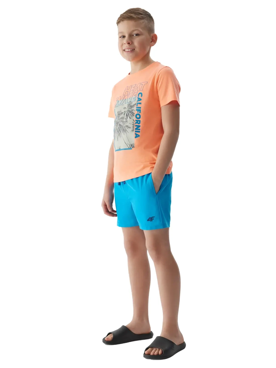 Spodenki dziecięce 4F 4FJWSS24UBDSM066-33S