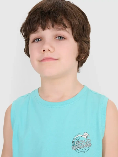 Koszulka dziecięca 4F 4FJWSS25TSLEM162-47S