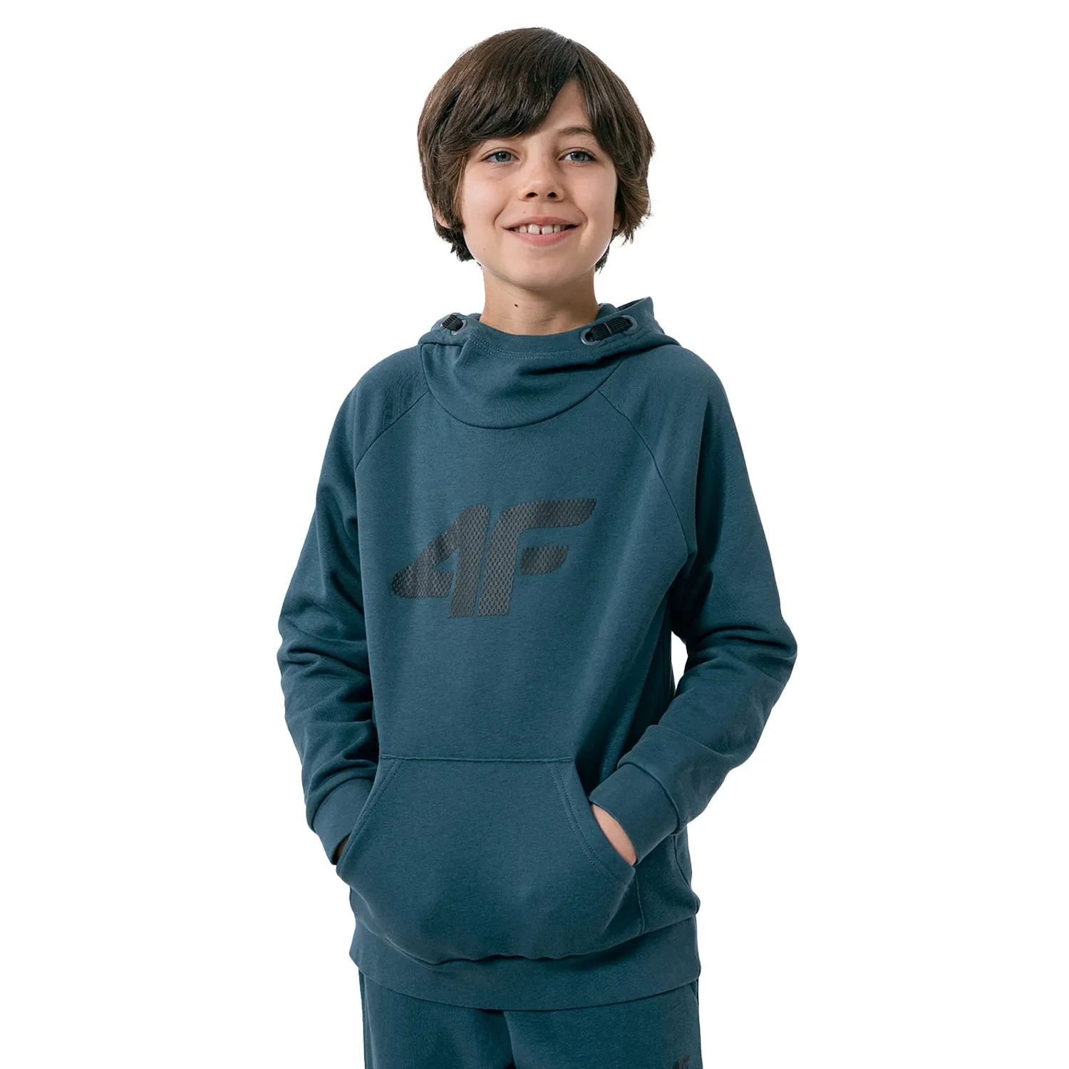 Bluza dziecięca z kapturem 4F HJZ22-JBLM002-32S