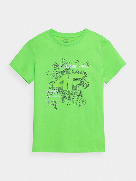 Koszulka dziecięca 4F HJL21-JTSM003A-45N