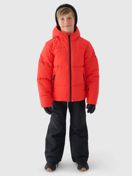 Kurtka dziecięca zimowa puchowa narciarska 4F 4FJWAW24TTJAM534-62S