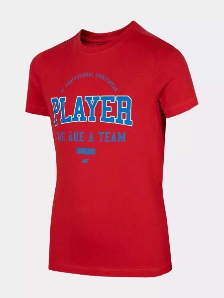 Koszulka dziecięca 4F HJZ22-JTSM007-62S