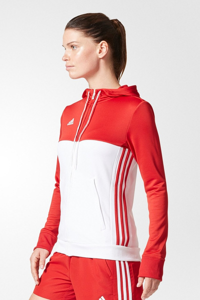 Bluza damska z kapturem rozpinana adidas T16 HOODY W AJ5406