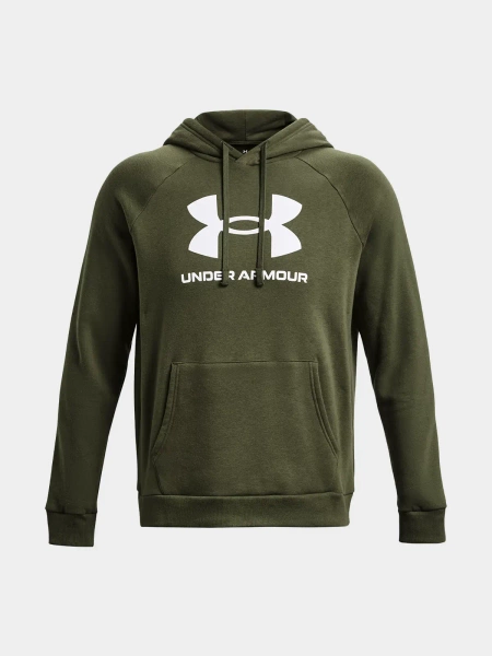Bluza męska z kapturem Under Armour FLEECE LOGO HD 1379758-390