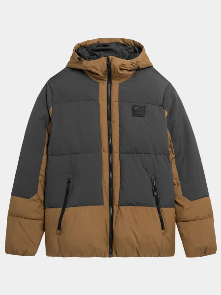 Kurtka męska zimowa puchowa 4F 4FAW23TDJAM244-82S 