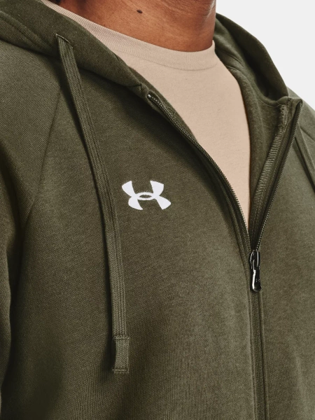 Bluza męska z kapturem rozpinana Under Armour 1379767-390