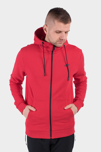 Bluza męska z kapturem rozpinana 4F NOSH4-BLM004-62S