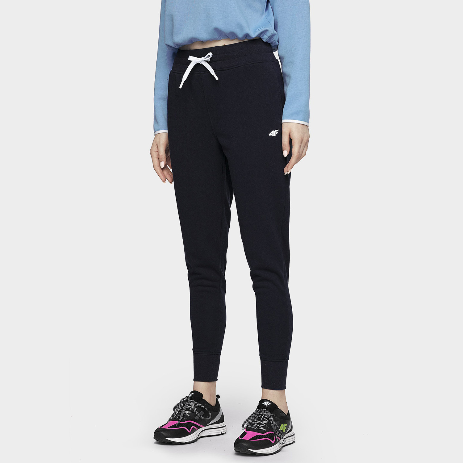 Spodnie dresowe damskie 4F NOSD4-SPDD300-31S