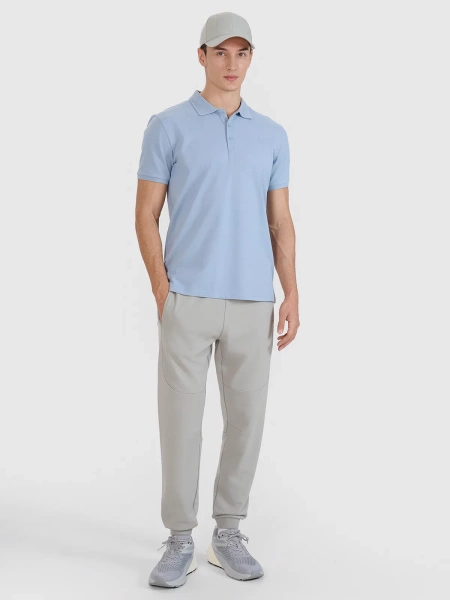 Koszulka męska polo 4FWSS25TPTSM407-34S