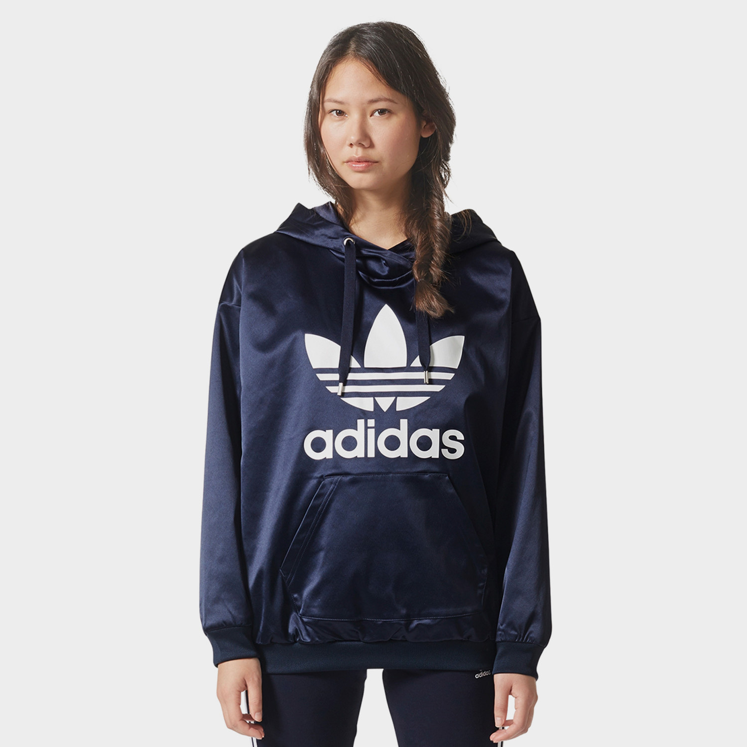 Bluza damska z kapturem adidas TREFOIL HOODIE BP9406