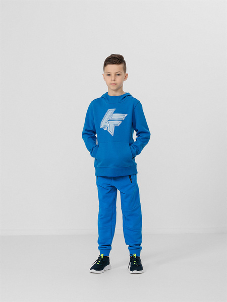 Bluza dziecięca z kapturem 4F JUNIOR HJL22-JBLM004-36S