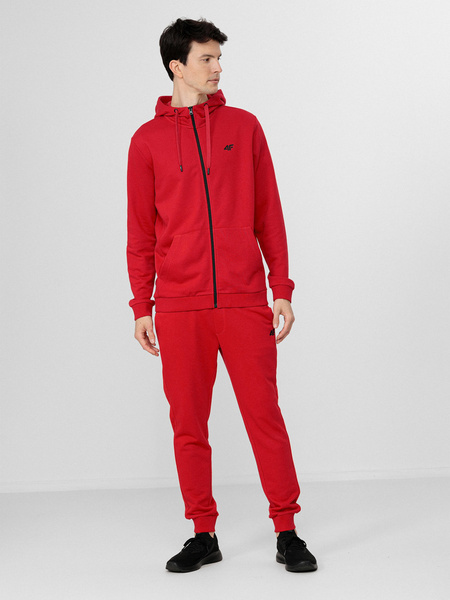 Bluza męska z kapturem rozpinana 4F H4L22-BLM353-62S