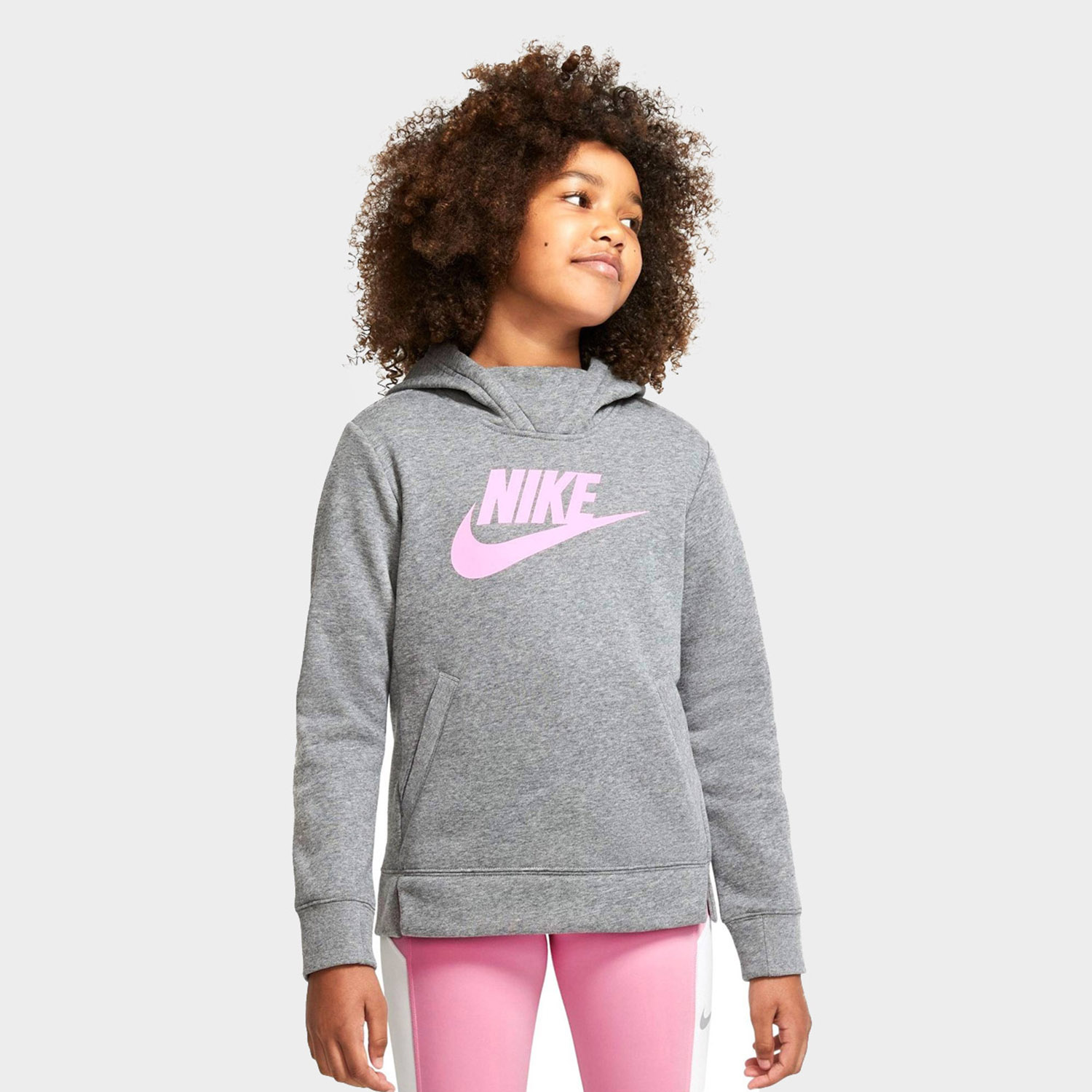 Bluza dziecięca z kapturem NIKE G NSW PULLOVER BV2717-094