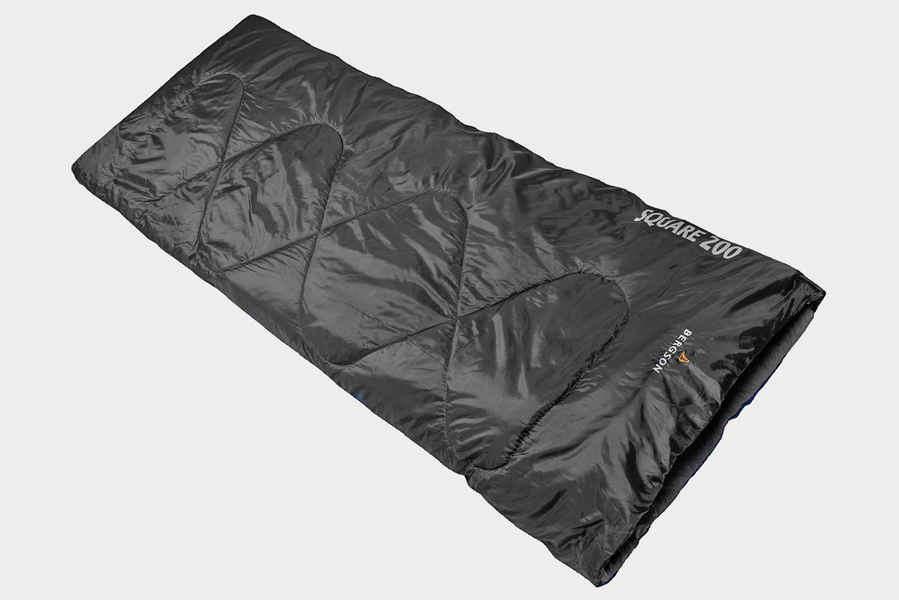 Śpiwór kwadratowy BERGSON SQUARE 200 BRG00121 BLACK