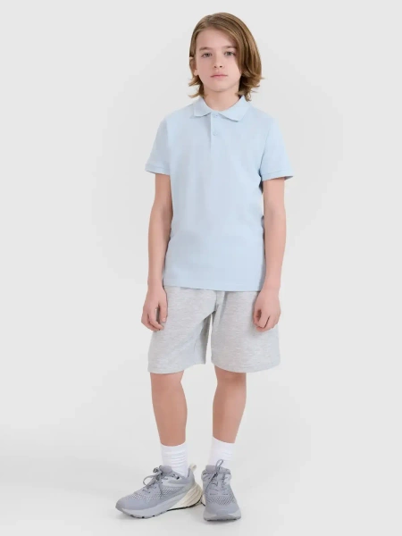 Koszulka dziecięca polo 4F 4FJWMM00TPTSU513-33S
