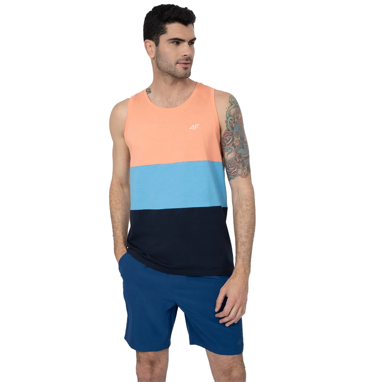 Koszulka męska 4F 4FSS23TTSHM352-64S