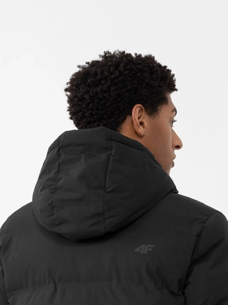 Kurtka męska zimowa puchowa długa 4F 4FAW23TDJAM246-20S