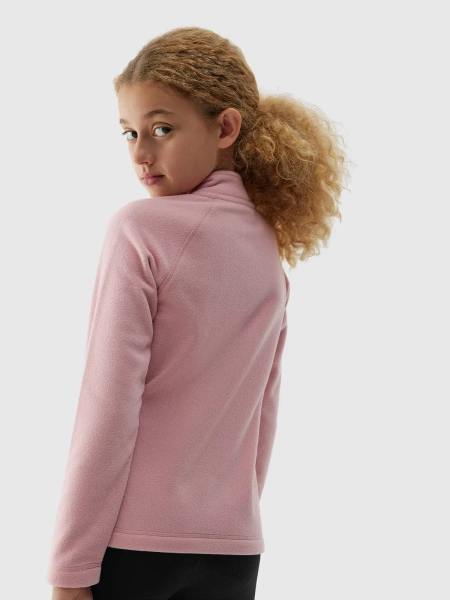 Bluza dziecięca polarowa 4F 4FJAW23UFLEF033-56S 