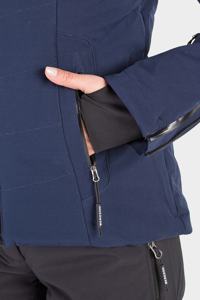 Kurtka damska BERGSON SNOWSWIFT STX NAVY BRG00039