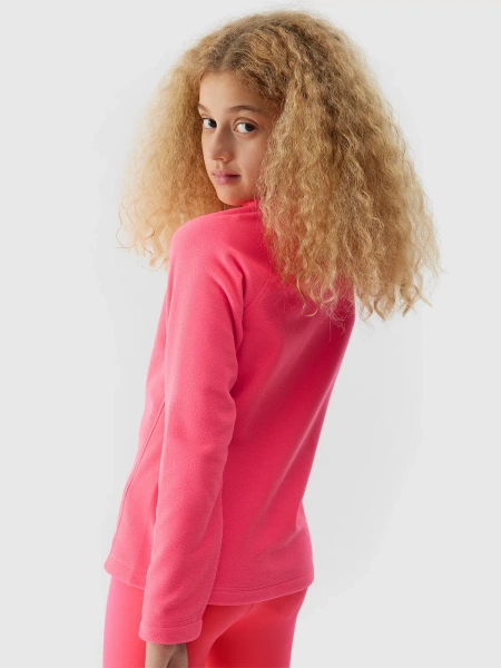 Bluza dziecięca polarowa 4F 4FJAW23UFLEF033-55S 