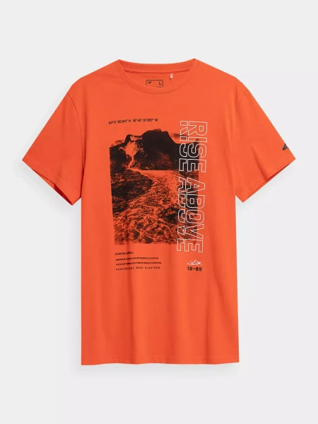 Koszulka męska 4F 4FSS23TTSHM489-62S