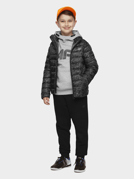 Bluza dziecięca z kapturem 4F HJL21-JBLM002A-27M