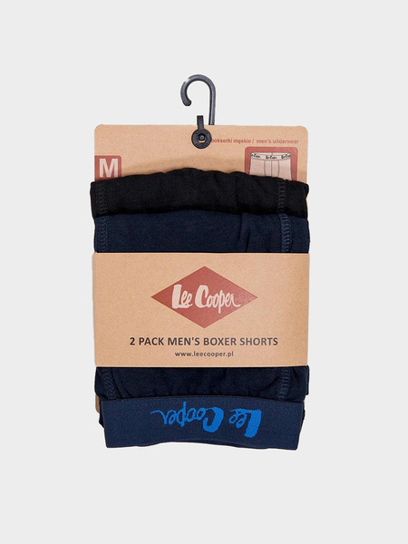 Bokserki męskie LEE COOPER 2-PACK 9505 BLACK/NAVY