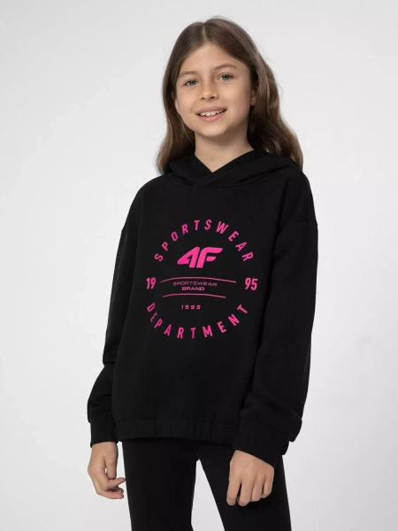 Bluza dziecięca z kapturem 4F 4FJSS23TSWSF218-20S