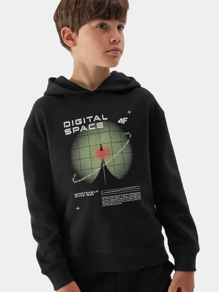 Bluza dziecięca z kapturem 4F 4FJAW23TSWSM632-20S 