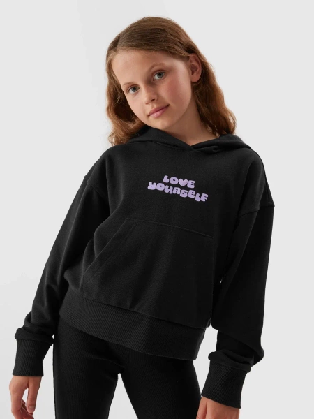 Bluza dziecięca z kapturem  4F 4FJAW23TSWSF645-20S 