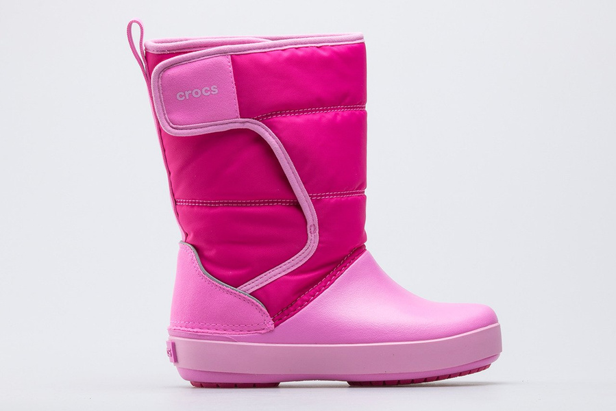 Śniegowce dziecięce Crocs Crocband Lodgepoint 204660-6LR