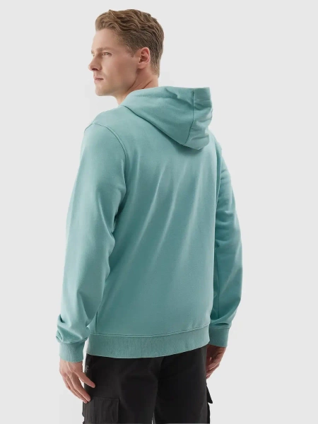 Bluza męska z kapturem rozpinana 4F 4FWSS24TSWSM0951-47S 